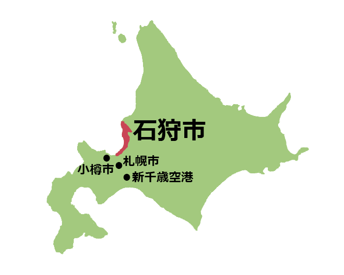 石狩市地図